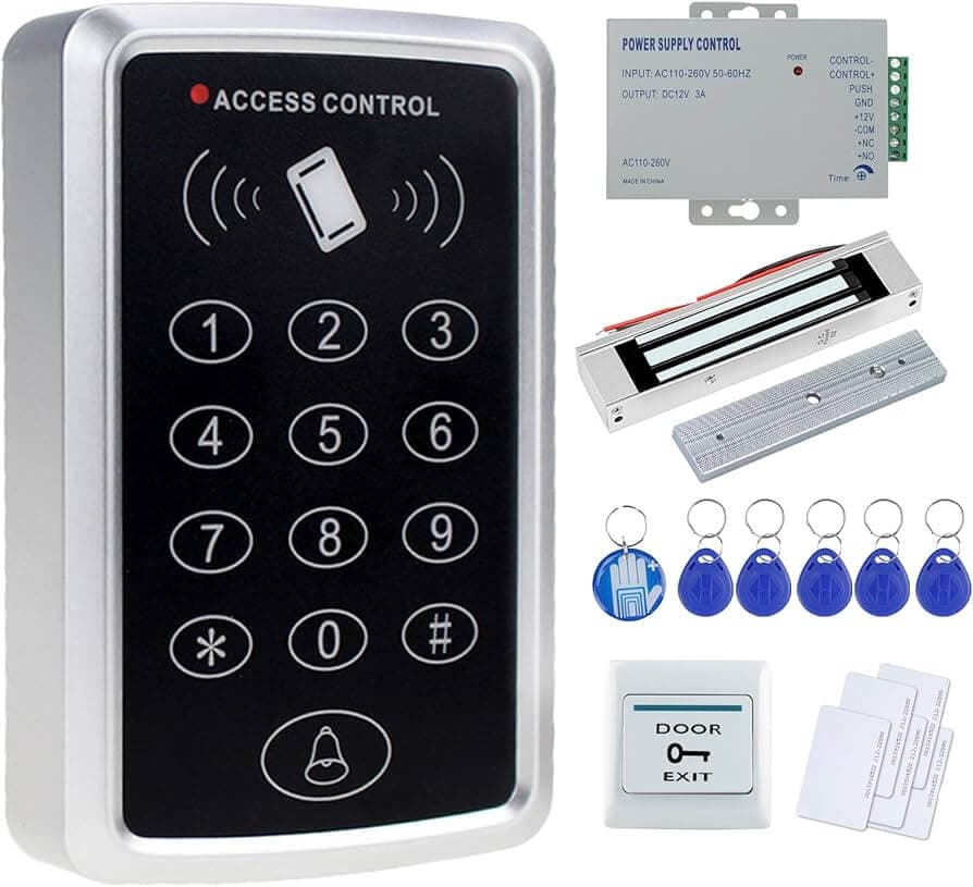 Teclado digital de seguridad con sistema de acceso electrónico