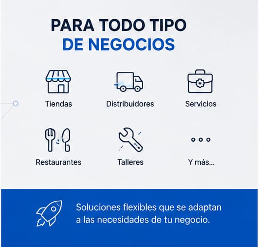 Sistema digital para administración y control de negocios