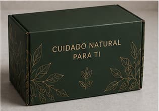 Caja rígida personalizada con diseño elegante y moderno