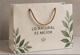 Bolsa de papel personalizada para tiendas y marcas comerciales